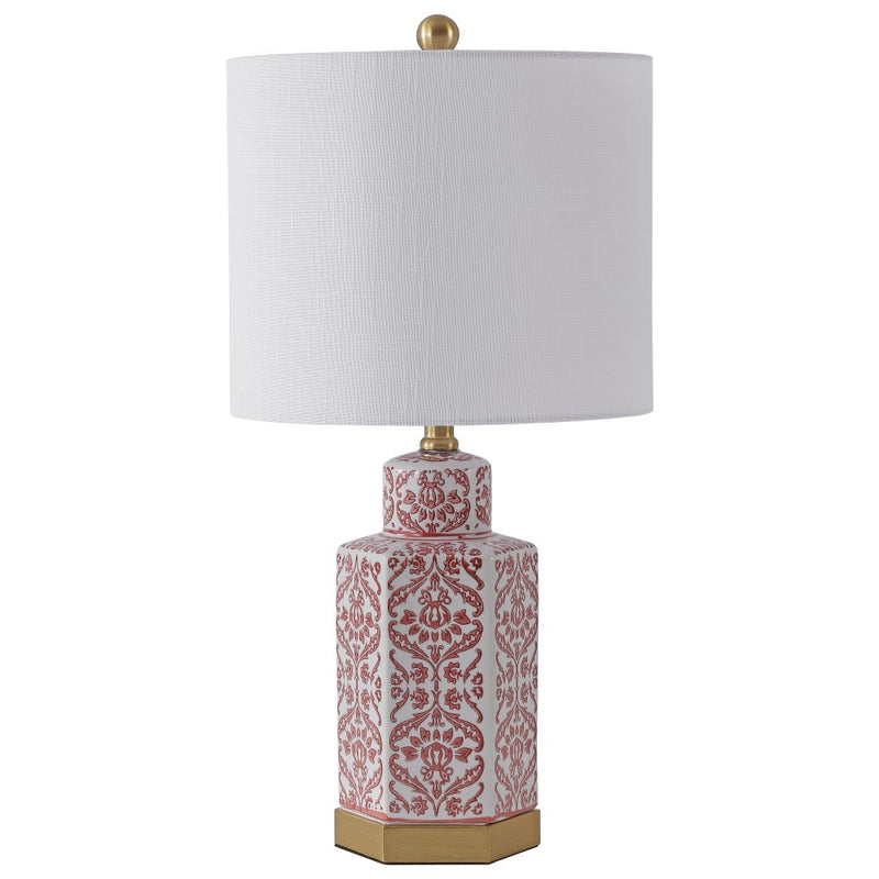 Diana 23.5" Ginger Jar Ceramic/Metal LED Table Lamp
