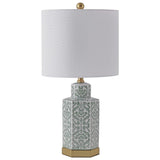 Diana 23.5" Ginger Jar Ceramic/Metal LED Table Lamp