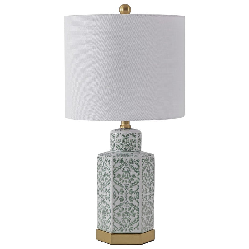 Diana 23.5" Ginger Jar Ceramic/Metal LED Table Lamp