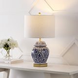 Gretchen 25" Ginger Jar Ceramic/Metal LED Table Lamp