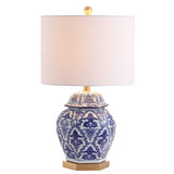 Gretchen 25" Ginger Jar Ceramic/Metal LED Table Lamp - JONATHAN Y