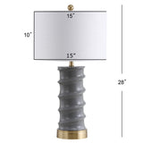 Taipei 28" Ceramic LED Table Lamp - JONATHAN Y