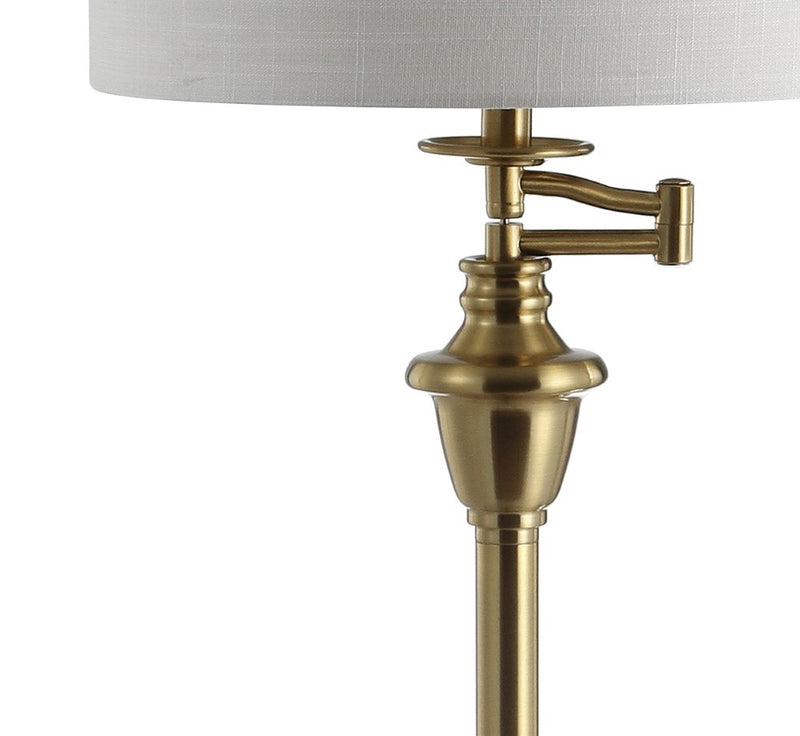 Cora 60" Metal/Glass LED Side and Floor Lamp