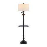 Cora 60" Metal/Glass LED Side and Floor Lamp