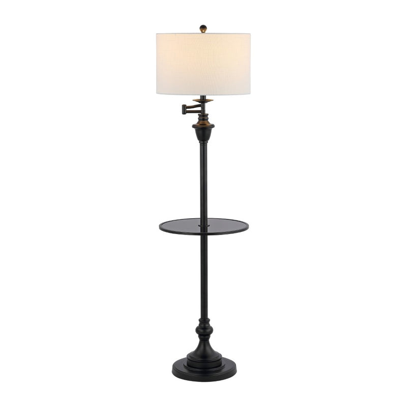 Cora 60" Metal/Glass LED Side and Floor Lamp