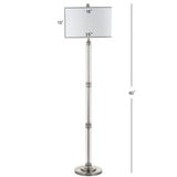 Ralph 60" Metal/Glass Floor Lamp - JONATHAN Y