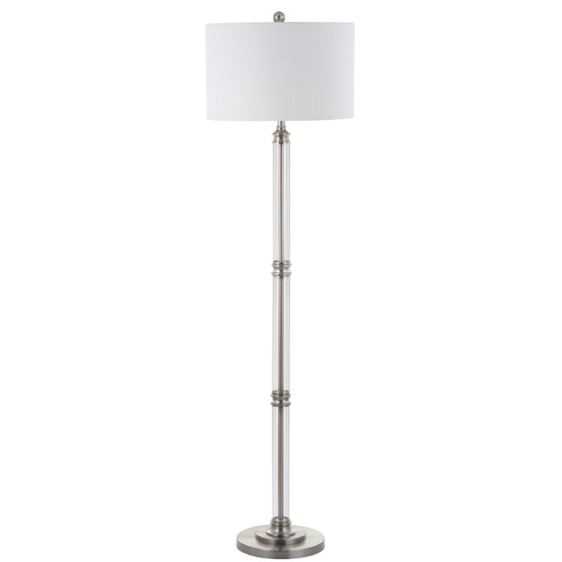 Ralph 60" Metal/Glass Floor Lamp - JONATHAN Y