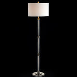 Ralph 60" Metal/Glass Floor Lamp - JONATHAN Y