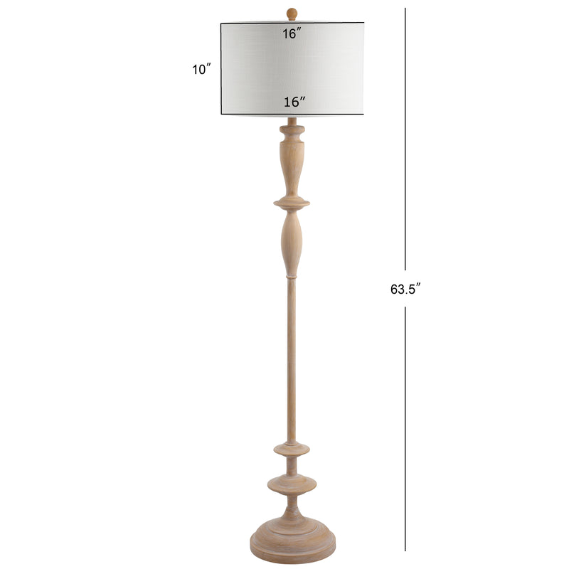 Aldrin 63.5" Resin LED Floor Lamp