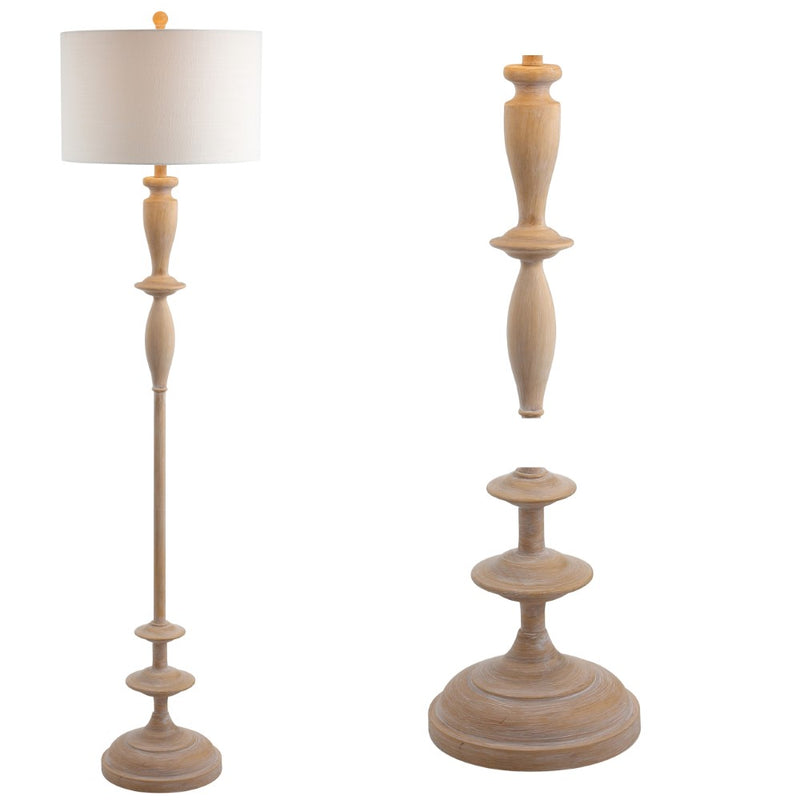 Aldrin 63.5" Resin LED Floor Lamp