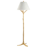 Arbor 63.5" Faux Bois Resin LED Floor Lamp