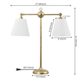 Ruth 31" Library Metal LED Table Lamp - JONATHAN Y