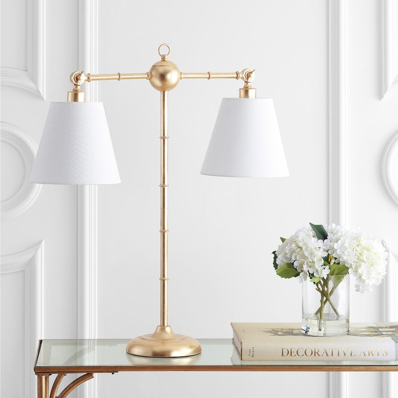Ruth 31" Library Metal LED Table Lamp - JONATHAN Y