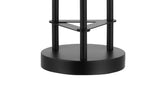 Axel Modern 20.5" Iron/Seeded Glass Modern Industrial LED Table Lamp