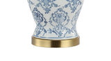 Juliana 22.25" Traditional Classic Chinoiserie Ceramic LED Table Lamp