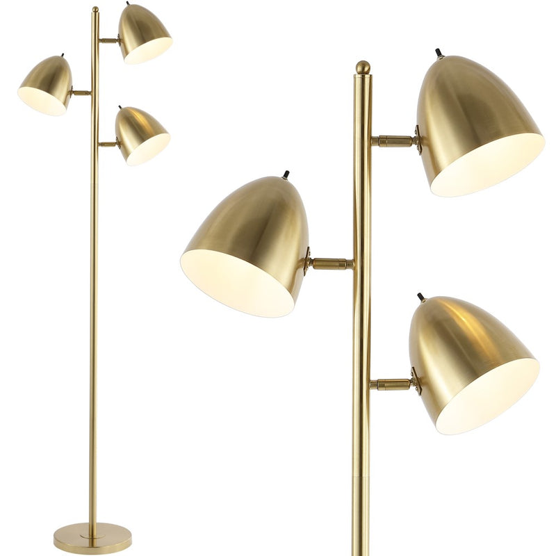 Billy 66.5" Modern Contemporary Iron LED Floor Lamp