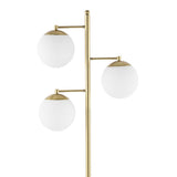 Ellie 66" Modern Vintage Iron LED Floor Lamp