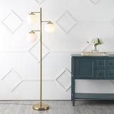 Ellie 66" Modern Vintage Iron LED Floor Lamp