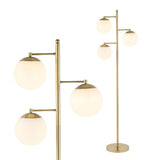 Ellie 66" Modern Vintage Iron LED Floor Lamp