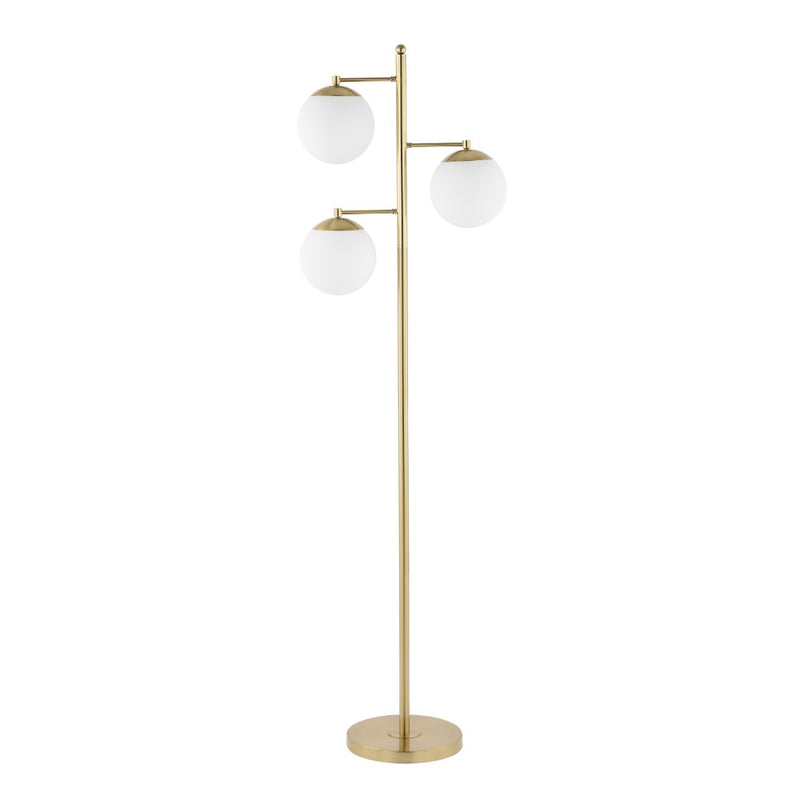 Ellie 66" Modern Vintage Iron LED Floor Lamp