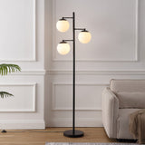 Ellie 66" Modern Vintage Iron LED Floor Lamp