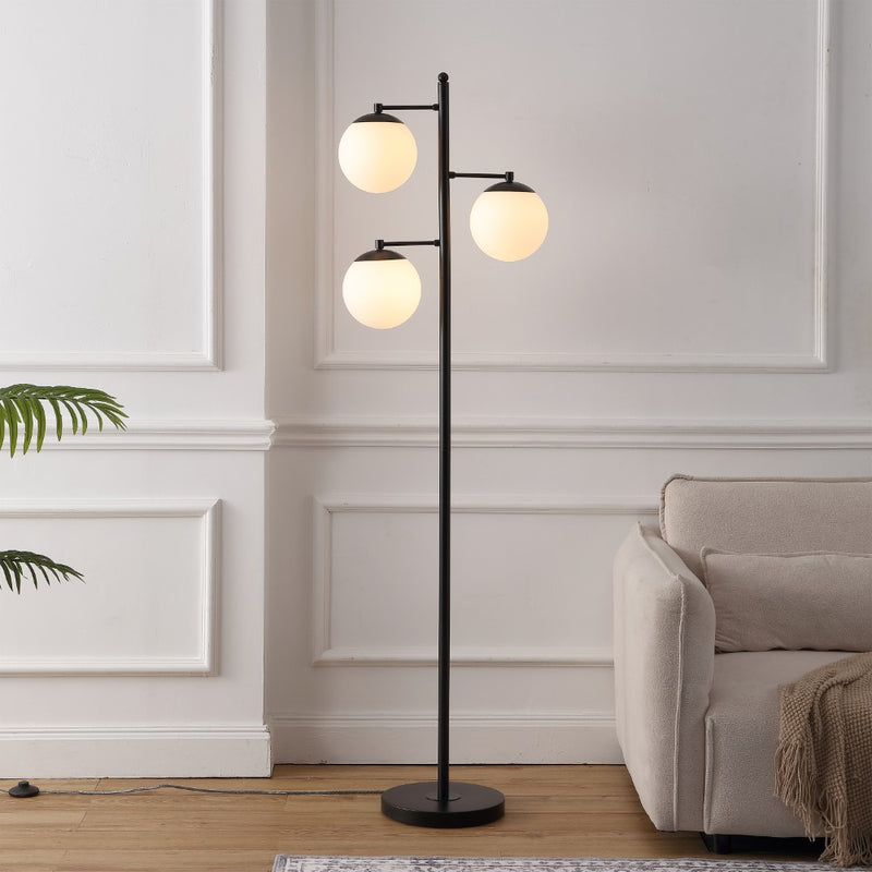 Ellie 66" Modern Vintage Iron LED Floor Lamp