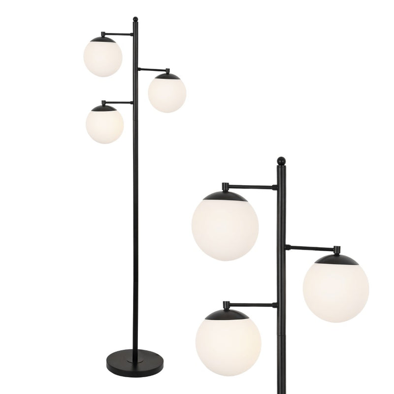 Ellie 66" Modern Vintage Iron LED Floor Lamp