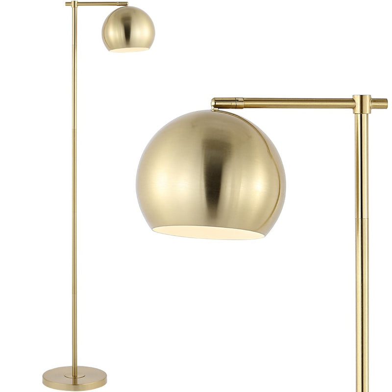 Eva 58.5"  Modern Contemporary Iron LED Floor Lamp