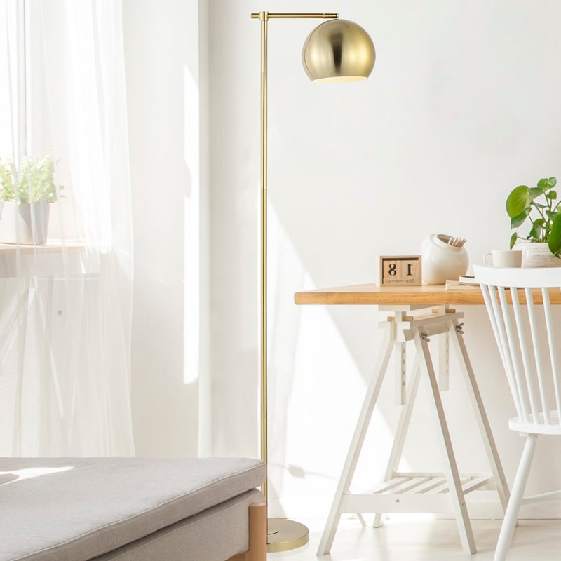 Eva 58.5"  Modern Contemporary Iron LED Floor Lamp