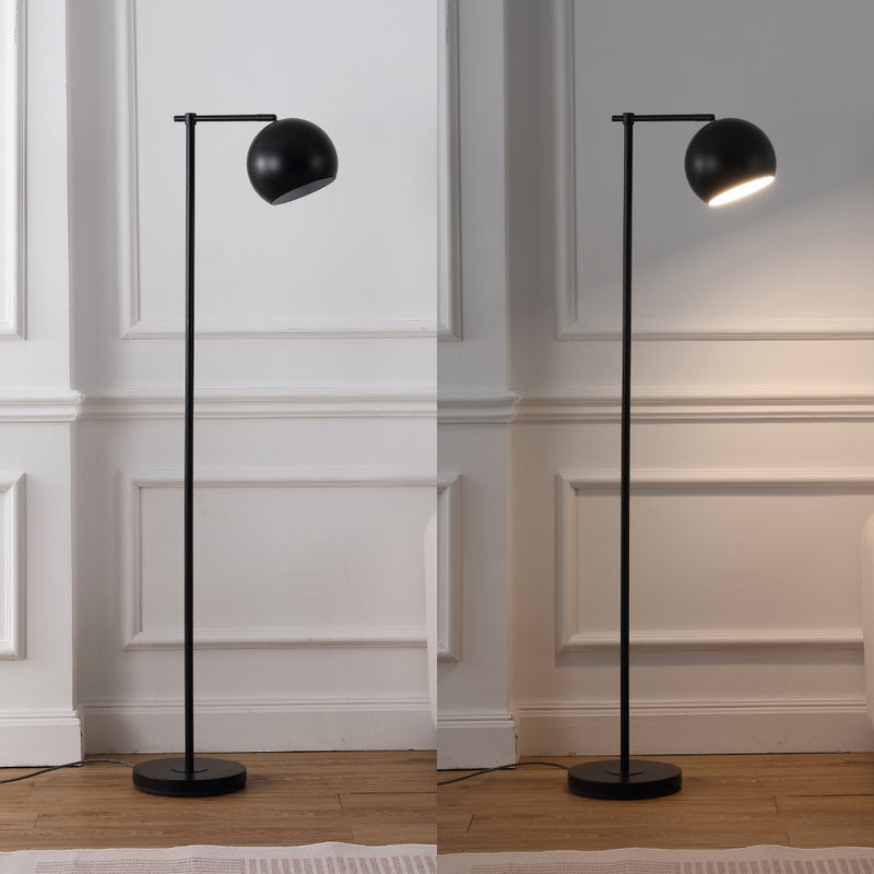 Eva 58.5"  Modern Contemporary Iron LED Floor Lamp