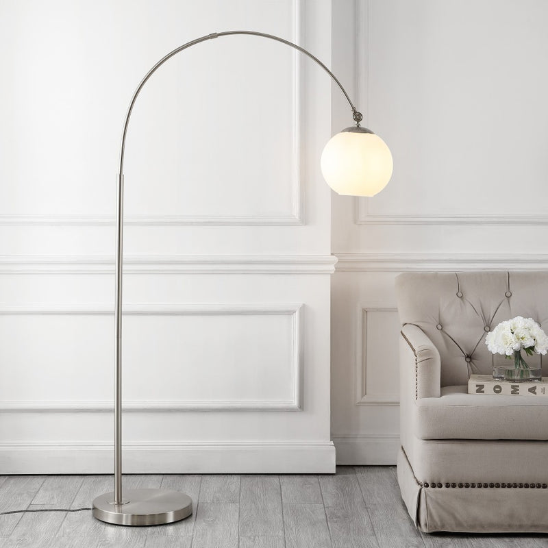 Nora 71" Coastal Vintage Iron LED Floor Lamp