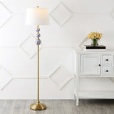 Tavira 62.5" Classic Midcentury Iron LED Floor Lamp - JONATHAN Y
