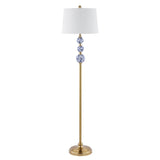 Tavira 62.5" Classic Midcentury Iron LED Floor Lamp - JONATHAN Y