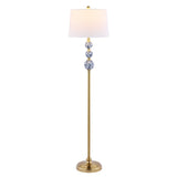 Tavira 62.5" Classic Midcentury Iron LED Floor Lamp - JONATHAN Y