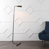 Cotys 66" MidCentury Industrial Metal Adjustable Pharmacy LED Floor Lamp - JONATHAN Y