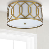 Hex Metal LED Flush Mount - JONATHAN Y