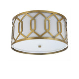 Hex Metal LED Flush Mount - JONATHAN Y