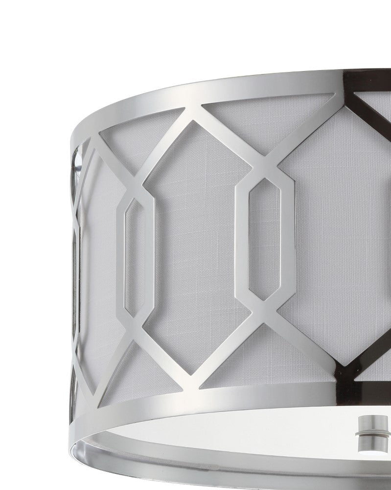 Hex Metal LED Flush Mount - JONATHAN Y