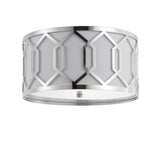 Hex Metal LED Flush Mount - JONATHAN Y