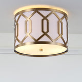 Hex Metal LED Flush Mount - JONATHAN Y