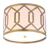 Hex Metal LED Flush Mount - JONATHAN Y