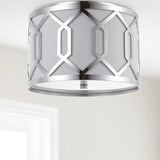 Hex Metal LED Flush Mount - JONATHAN Y