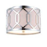 Hex Metal LED Flush Mount - JONATHAN Y