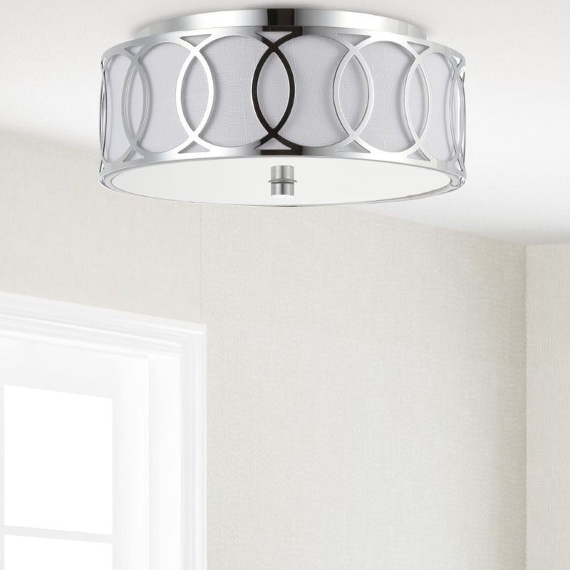 Aria Metal LED Flush Mount - JONATHAN Y