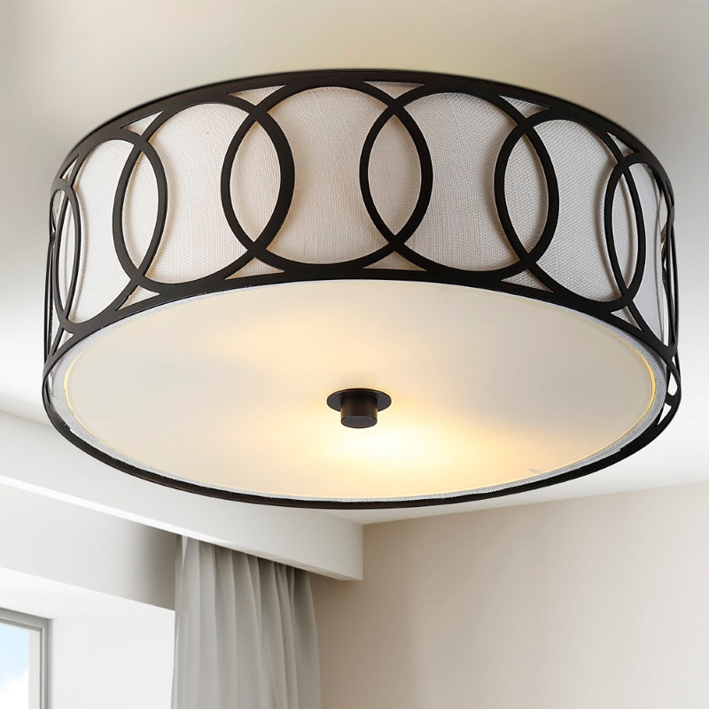 Aria Metal LED Flush Mount