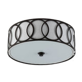 Aria Metal LED Flush Mount