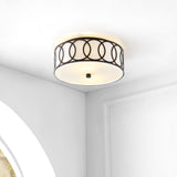 Aria Metal LED Flush Mount