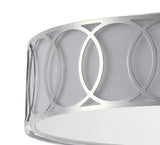 Aria Metal LED Flush Mount - JONATHAN Y