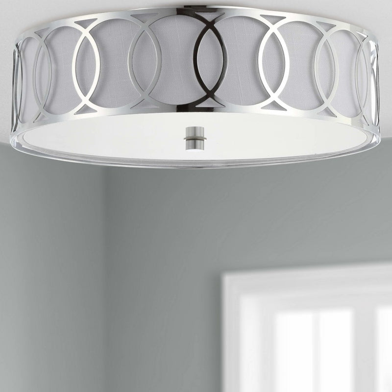 Aria Metal LED Flush Mount - JONATHAN Y