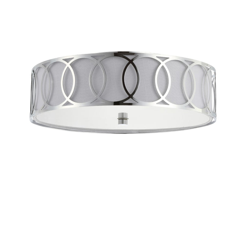 Aria Metal LED Flush Mount - JONATHAN Y